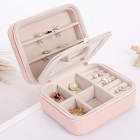 Cool Jewels A Palm Sized Compact Jewelry Box (Color: GRAY)